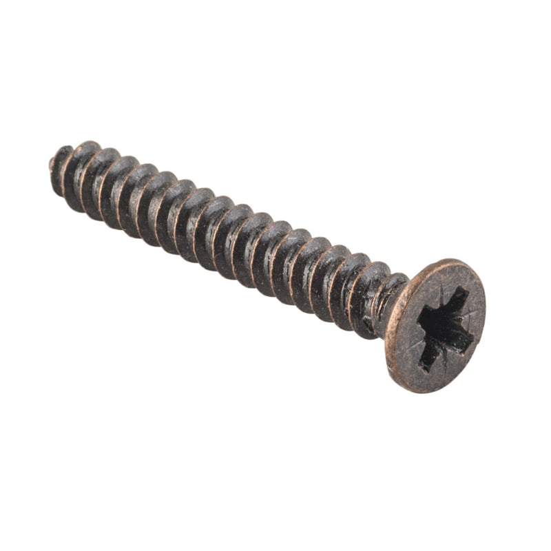 Screw Hinge Packet 50 Antique Copper L32mm 10 Gauge