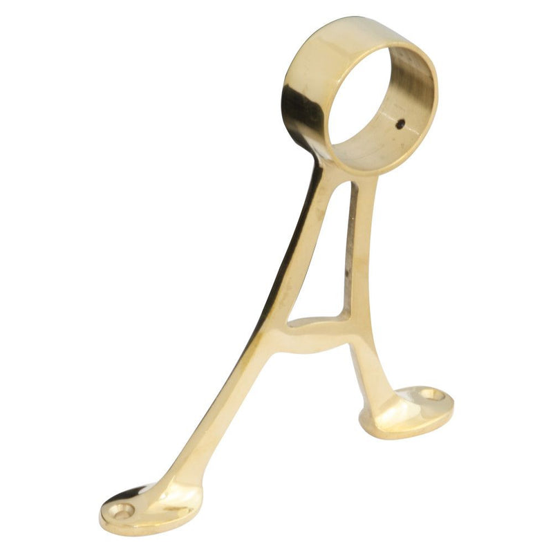 Bar Foot Rail Bracket 51mm A Style Brass
