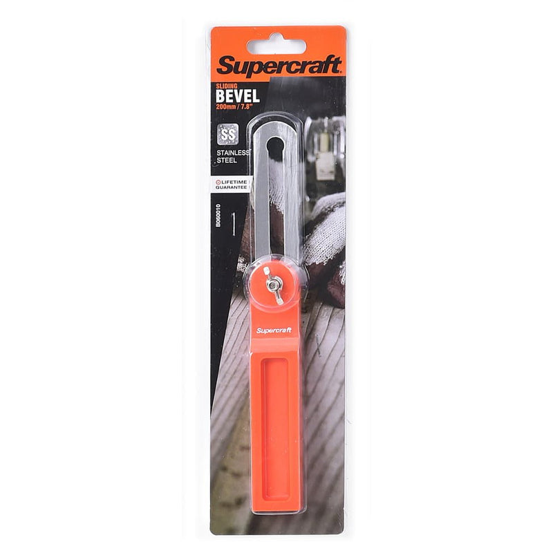 Bevel Plastic Handle 200mm Supercraft