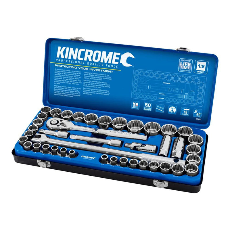Socket Set 1/2 42pce Kincrome