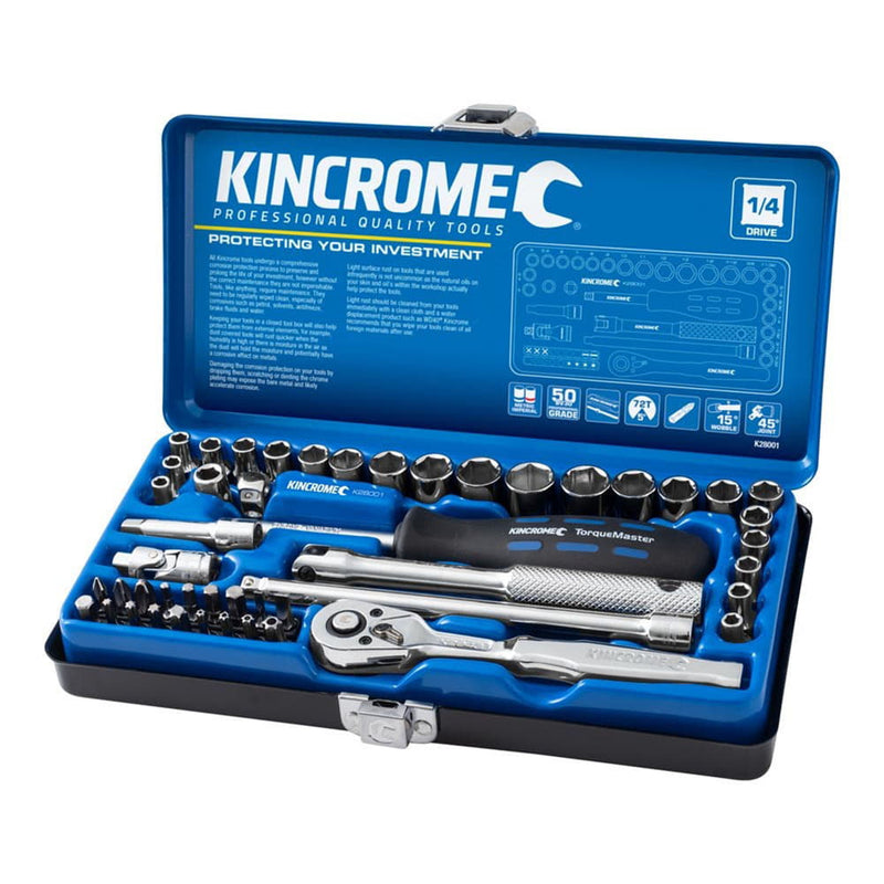 Socket Set 1/4 48pce Kincrome