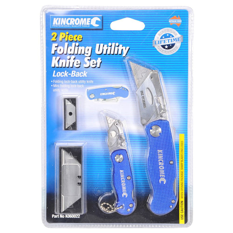 Folding Knife Twin Pack Kincrome