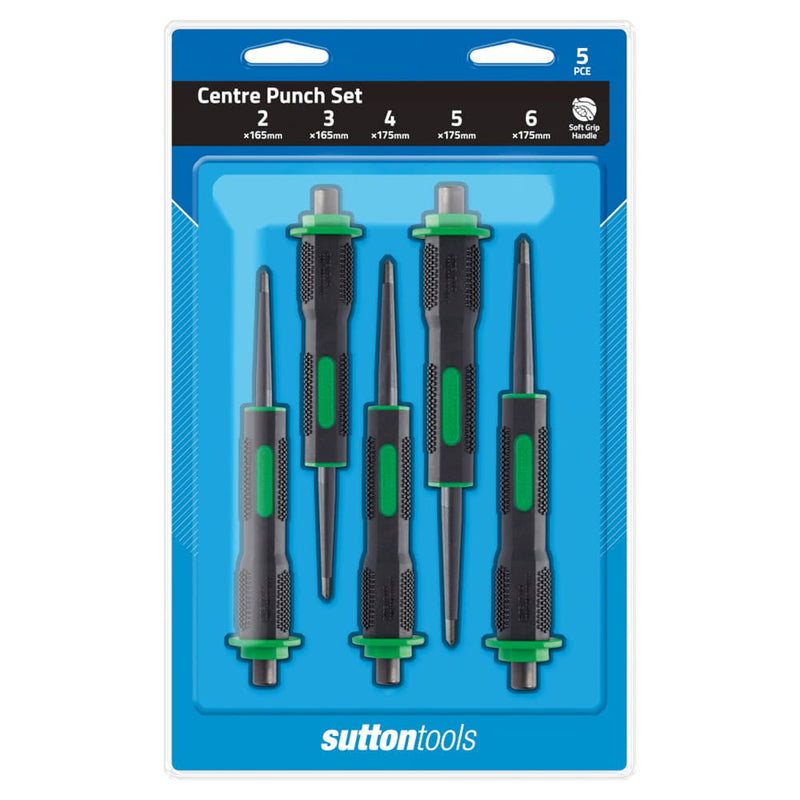 Centre Punch Set 5pce Sutton