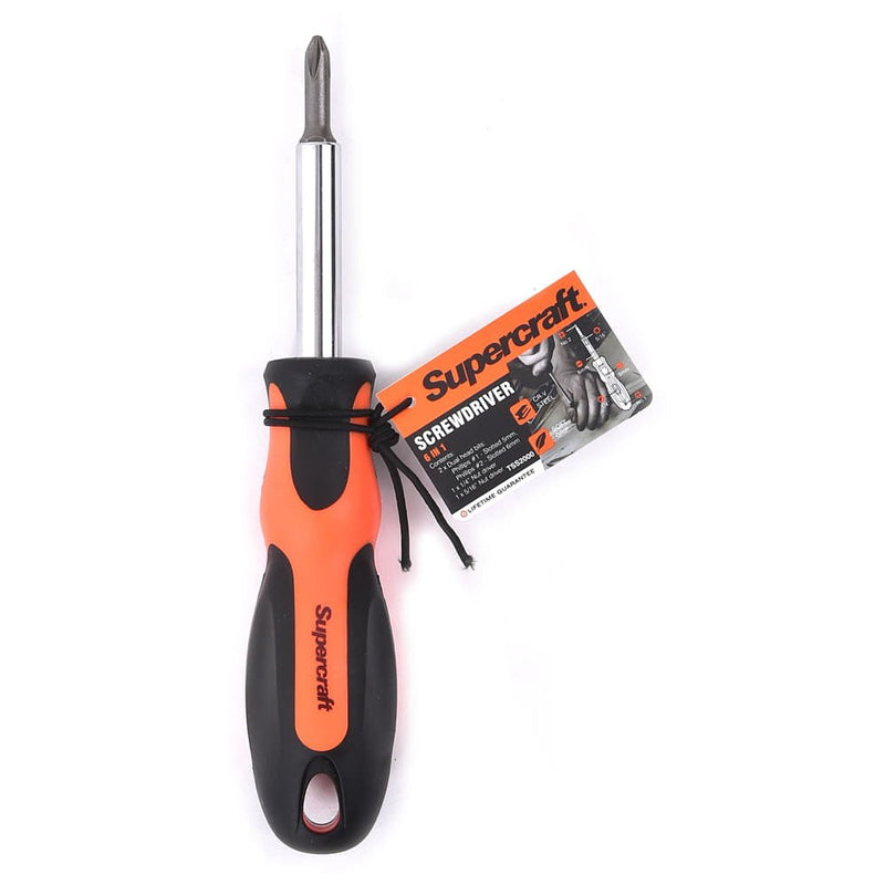 Screw Driver 6 IN 1 Supercraft