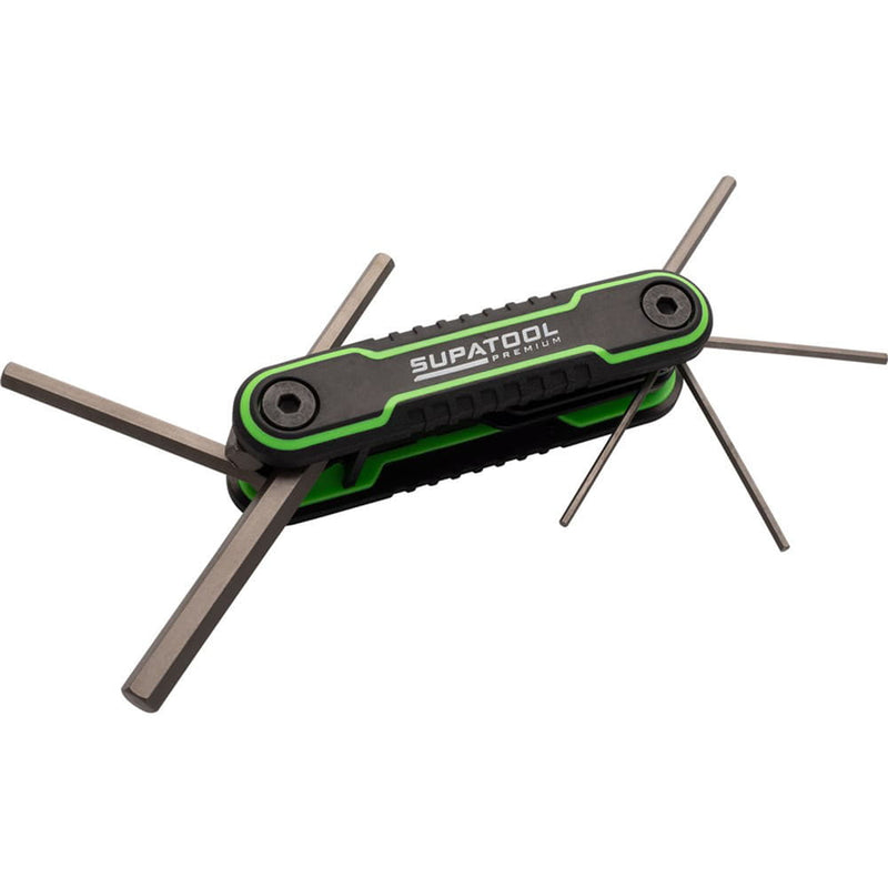 Hex Key Set 8pce Folding Imperial Supatool