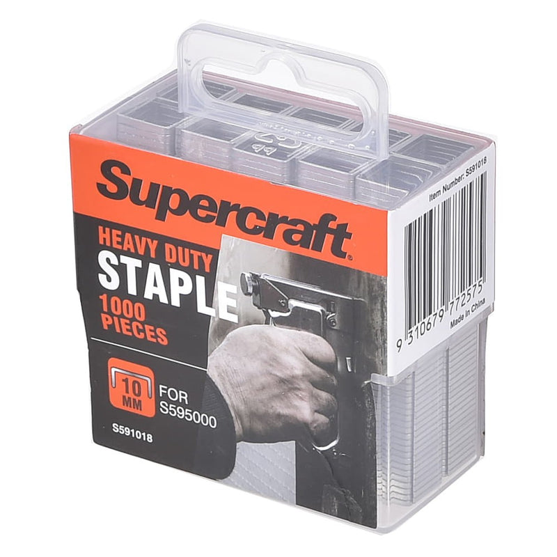 Staples 10mm T-50 Pk 1000 Supercraft