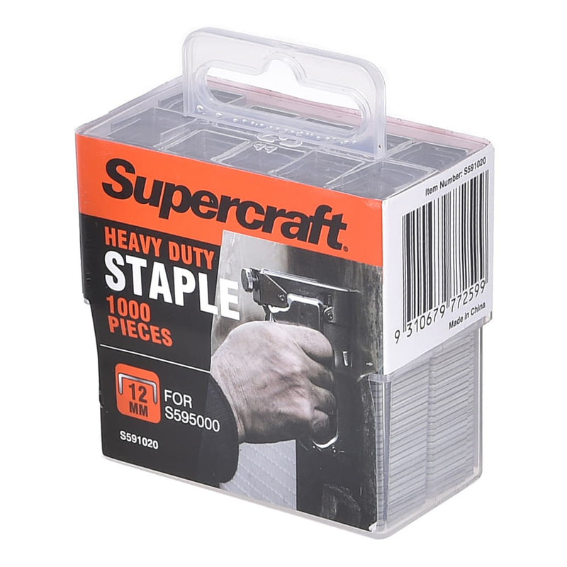 Staples 12mm T-50 Pk1000 Supercraft