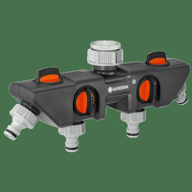 Tap 4 Channel Water Distributor Gardena