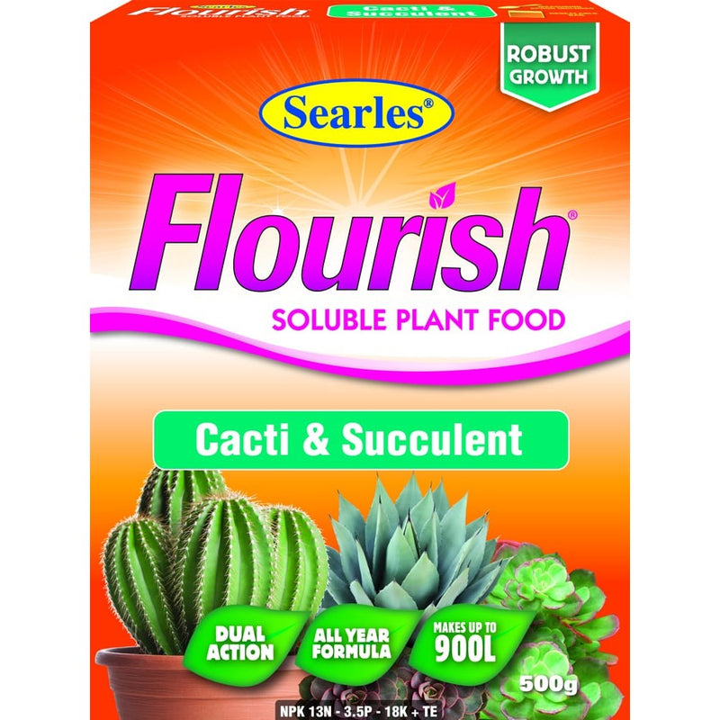Flourish Cacti & Succulent Soluble Plant Food 500g