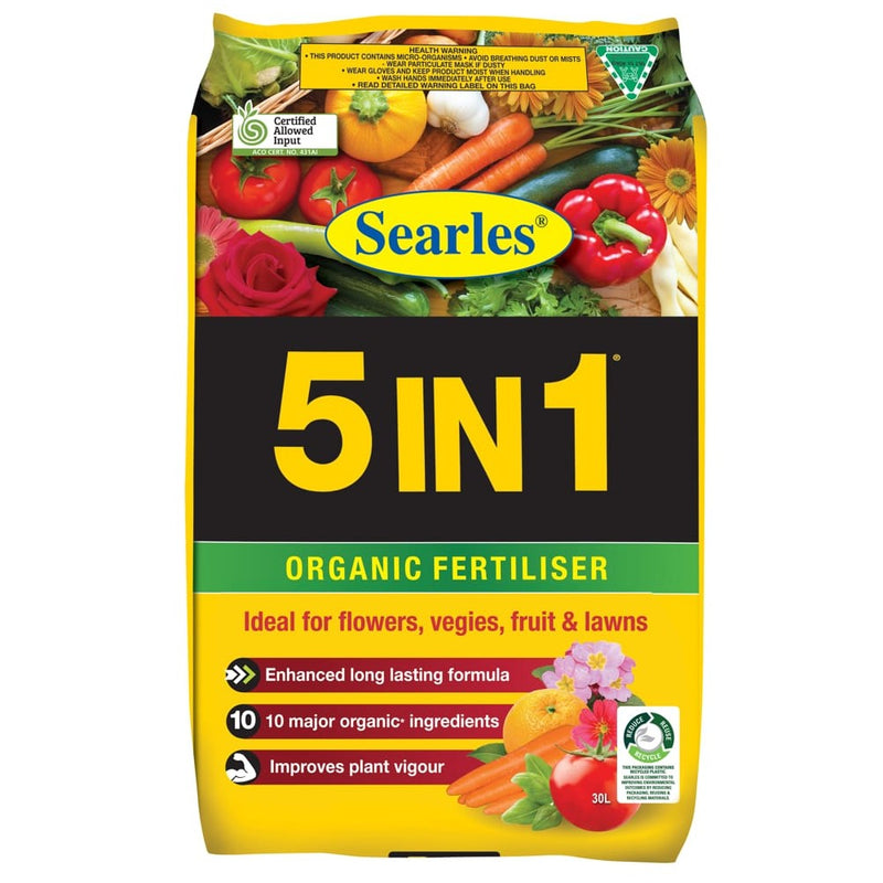 5IN1 Organic Fertiliser 30 litre
