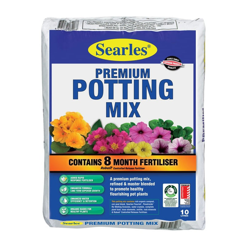 Searles Premium Potting Mix 10 litre