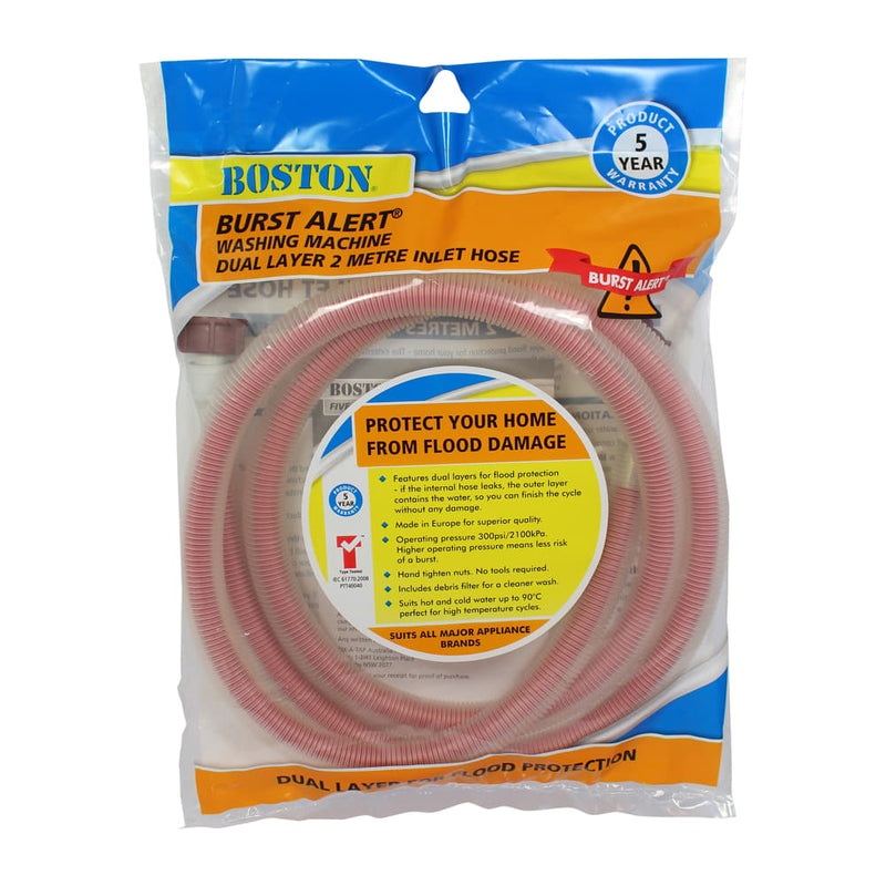 Hose 2mtr W/Machine Burst Alert
