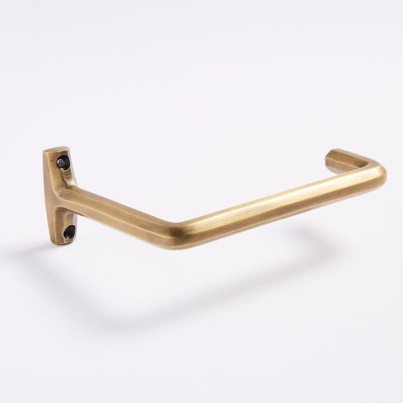 Henley Toilet Roll Holder Acid Washed Brass