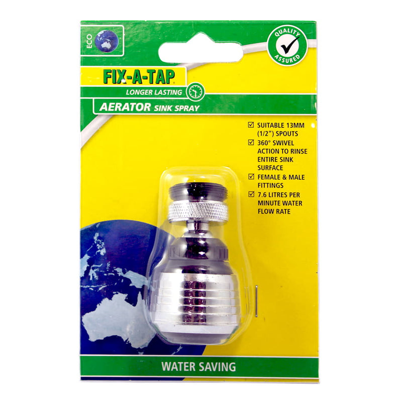 Sink Spray Aerator Cp/Blk Cd1