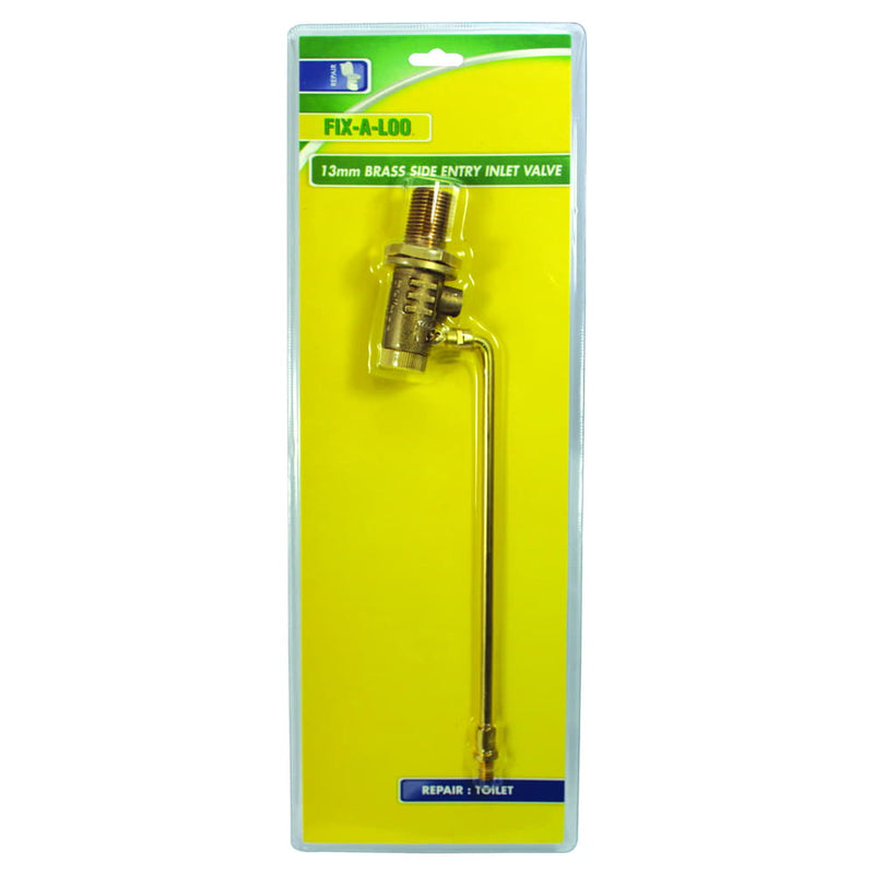 Float Valve 1/2 Bsp Side-Entry Brass