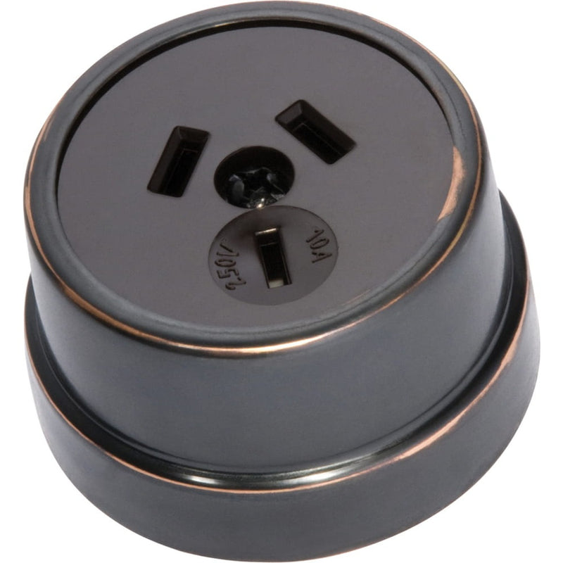 Socket Traditional Brown Mechanism Antique Copper