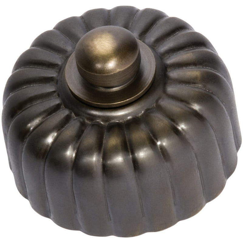 Dimmer Fluted Antique Brass