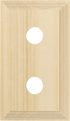 Switch Socket Block Classic Double Pine