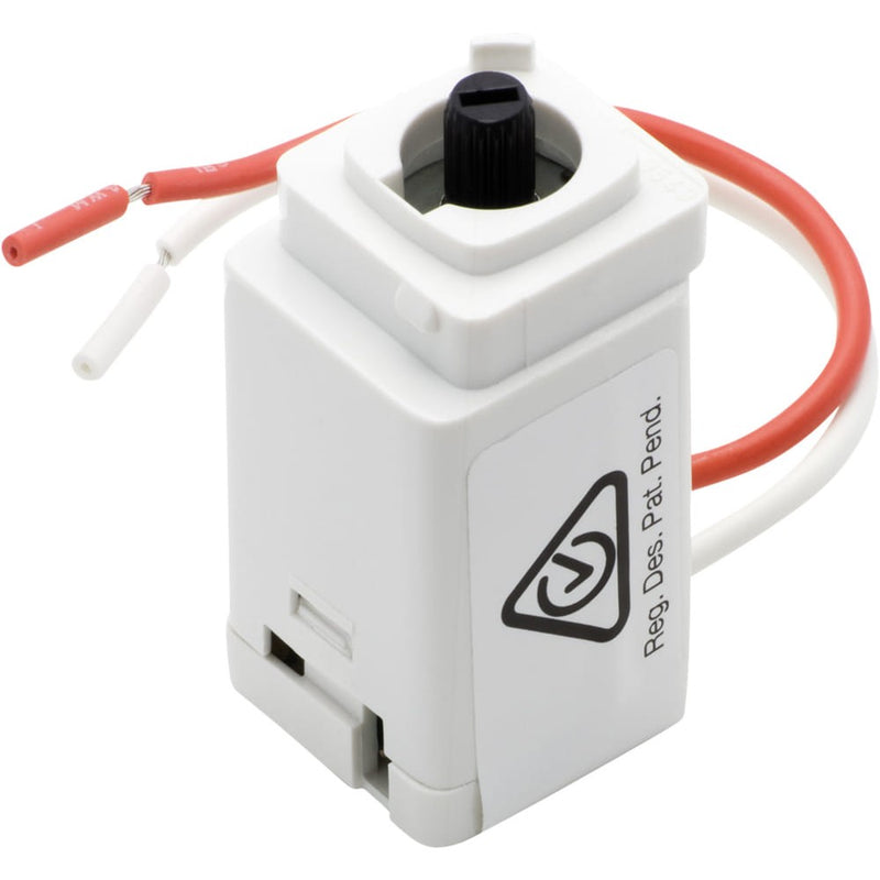 Component Dimmer Unit Mechanism No Knob White