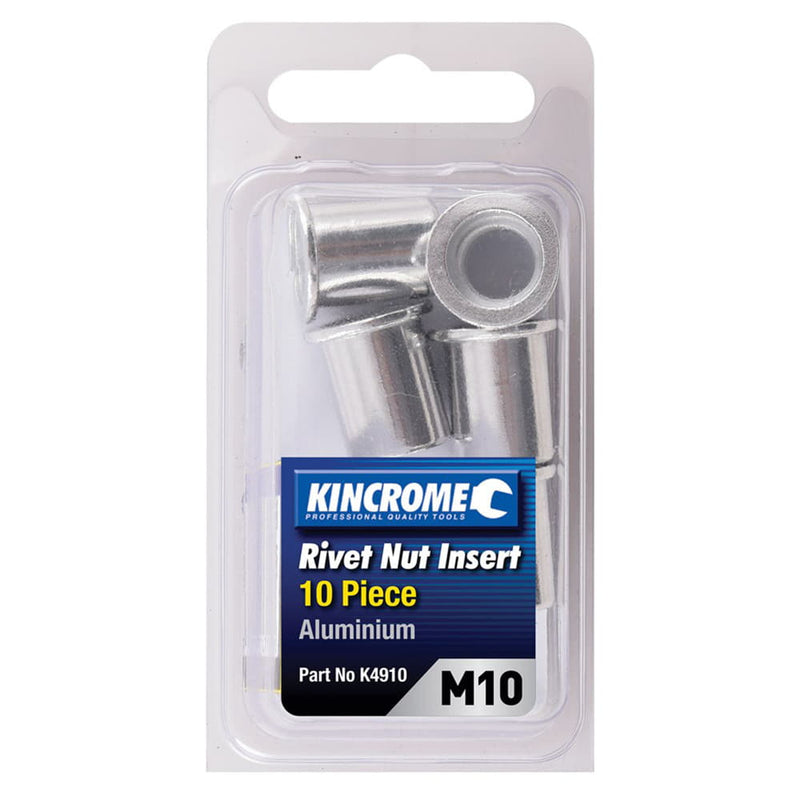 Rivet Nut M10 Pk10 Alum