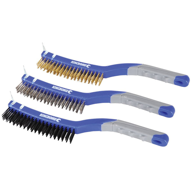Wire Brush Set 3pce Large Kincrome