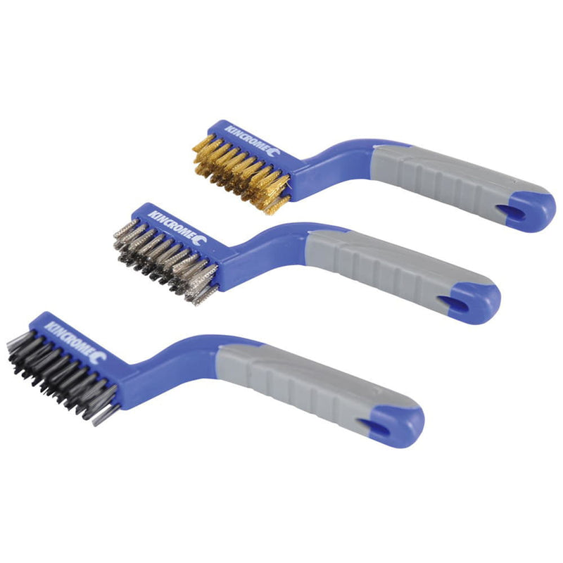 Wire Brush Set 3pce Medium Kincrome