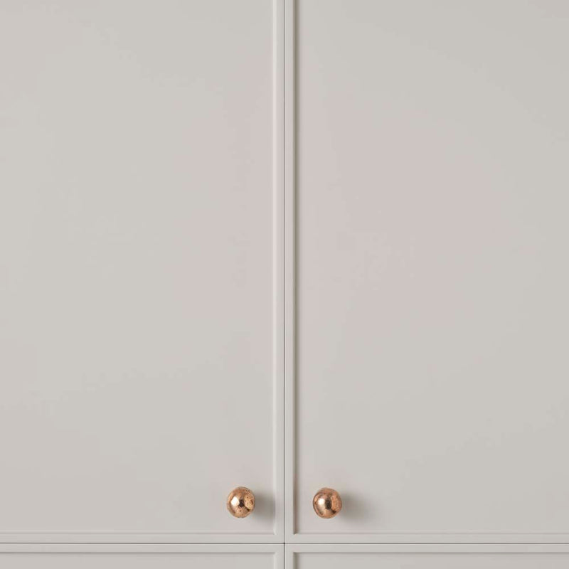 Cast 30mm Ball Knob Light Bronze