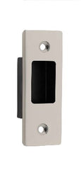Sliding Door Edge Pull Rectangular Satin Nickel H76xW28mm
