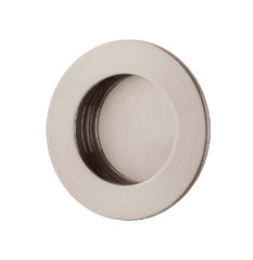 Flush Pull Round Satin Nickel D64xP2.5mm