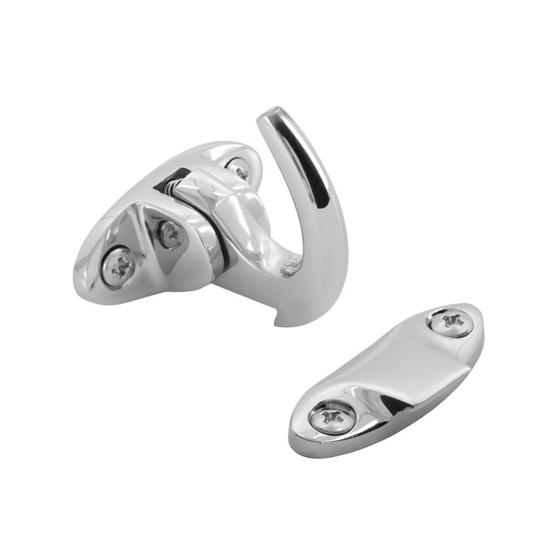 Window Spur Catch Polished Chrome