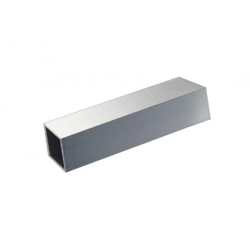 Tube Square Aluminium 25x25x1.6mm 2.4mtr