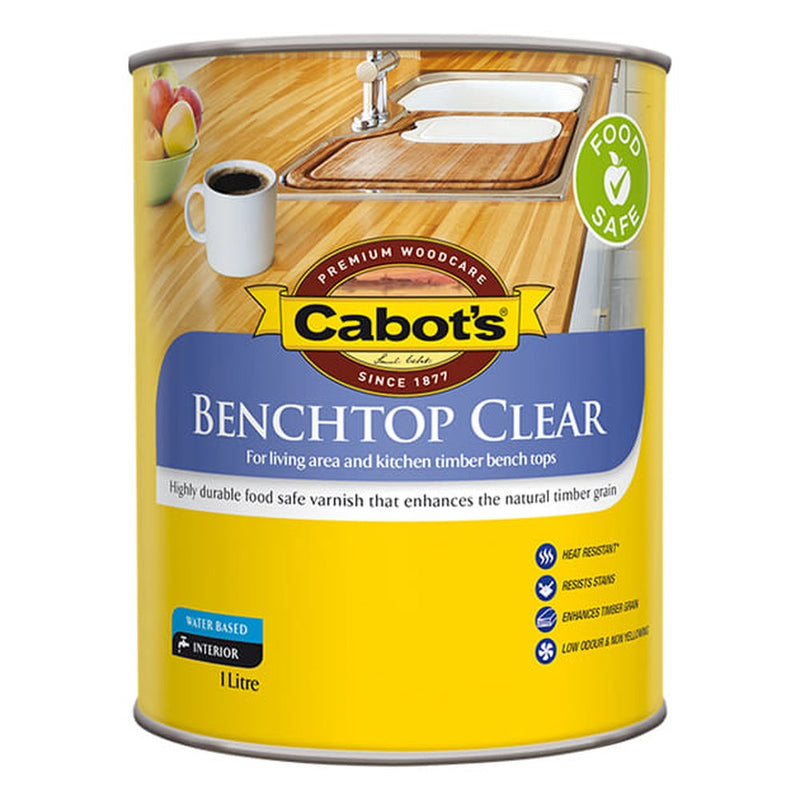 Cabot's Benchtop Clear Gloss 1L