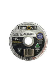 Cut Off Wheel Inox 115x1.0x22 Each