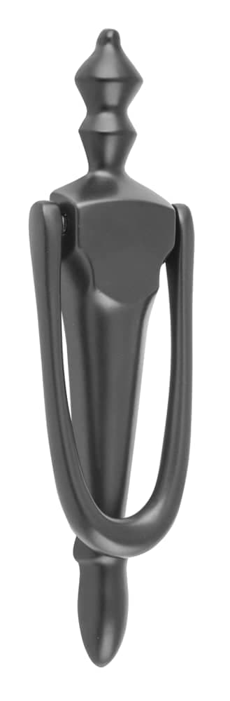 Door Knocker Victorian Matt Black