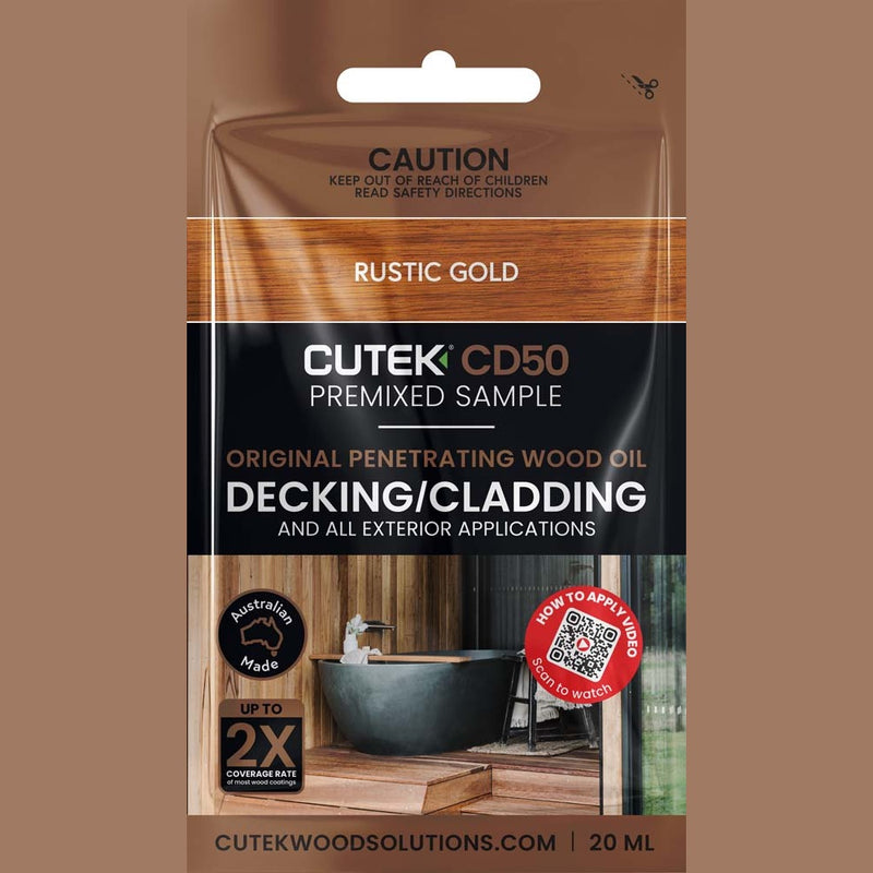 CUTEK RUSTIC GOLD SAMPLE | Paddington Hardware