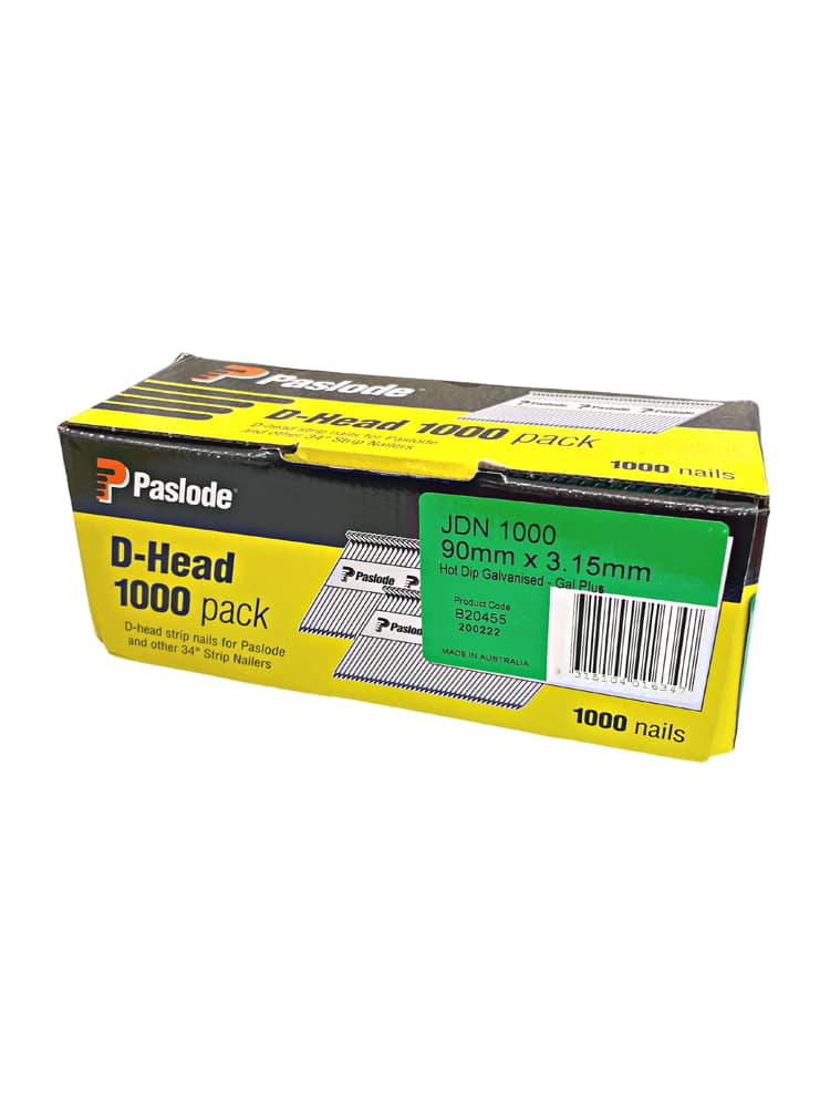 Framing Nail Gal 90x3.06 Pk1000 Paslode