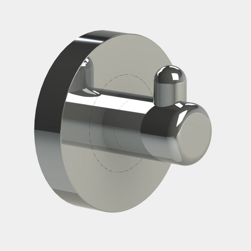 Robe Hook Stirling Polished