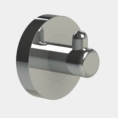Robe Hook Stirling Polished