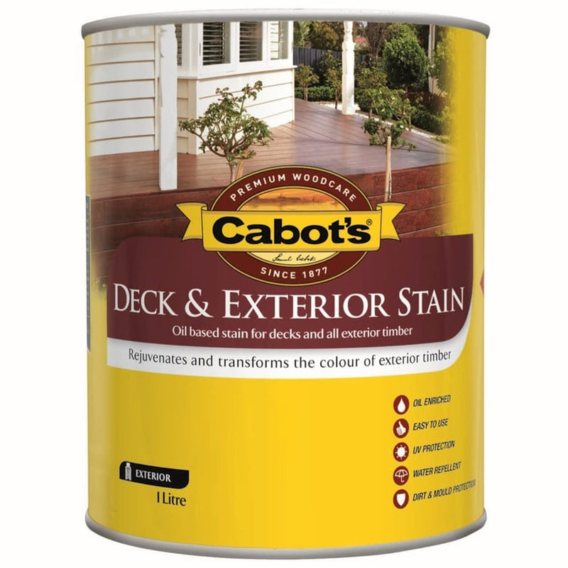 Cabot's Deck & Exterior Stain Merbau 1L