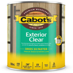 Cabot's Exterior Clear Satin 500ml