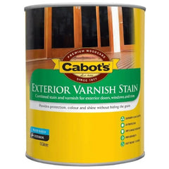 Cabot's Ext Varnish Stain Maple 1L