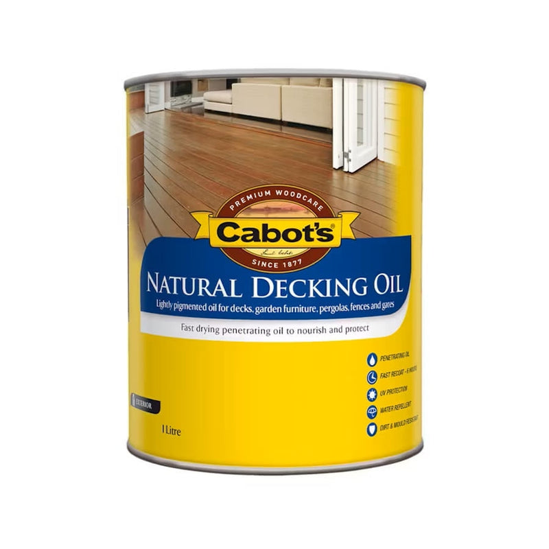 Cabot's Decking Oil Natural 1L