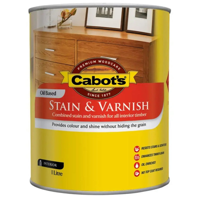 Cabot's Stain & Varnish Maple Satin 1L