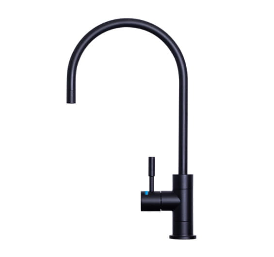 Faucet Modern High-Loop Matt Black