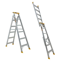 Dual Purpose Ladder 6 Step Pro-Lite 150kg