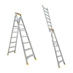 Dual Purpose Ladder 8 Step Pro-Lite 150kg