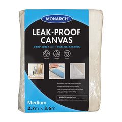 Leak Proof Canvas Drop Sheet 9' x 12' Monarch