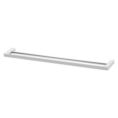 Towel Rail Gloss Double 800mm Chrome