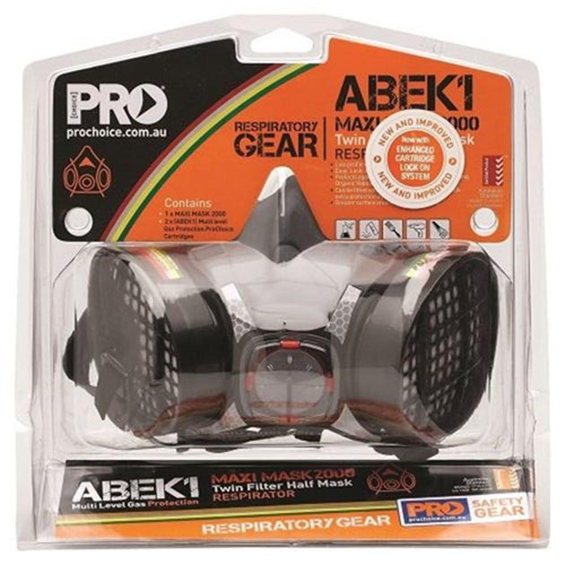 Respirator Half Mask Chemical Kit | Paddington Hardware