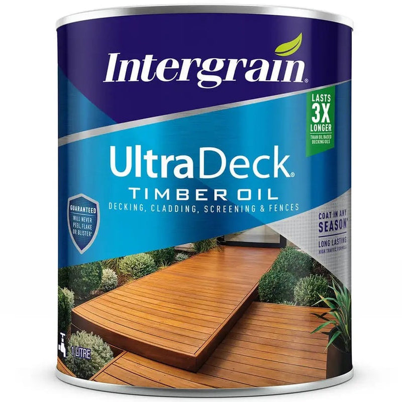 Intergrain UltraDeck Timber Oil Spotted Gum 1L